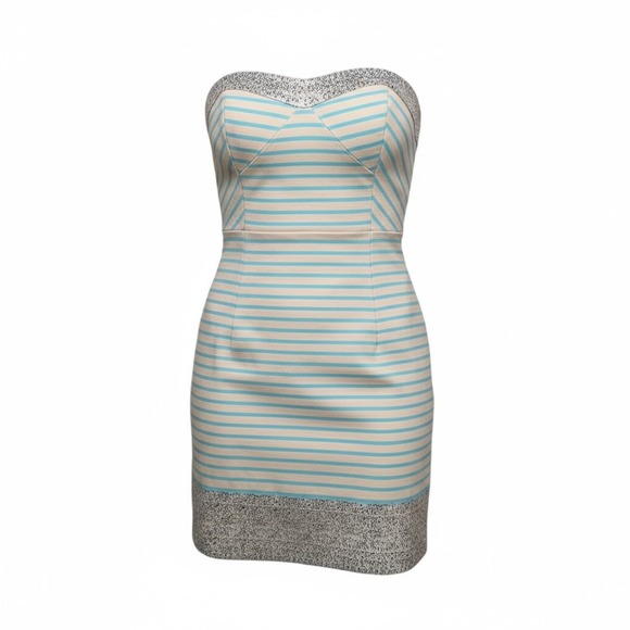 Lilly Pulitzer Dresses & Skirts - Lilly Pulitzer Strapless Remi Dress 2 Blue Metallic Y2K Sorority‎ Party Cocktail
